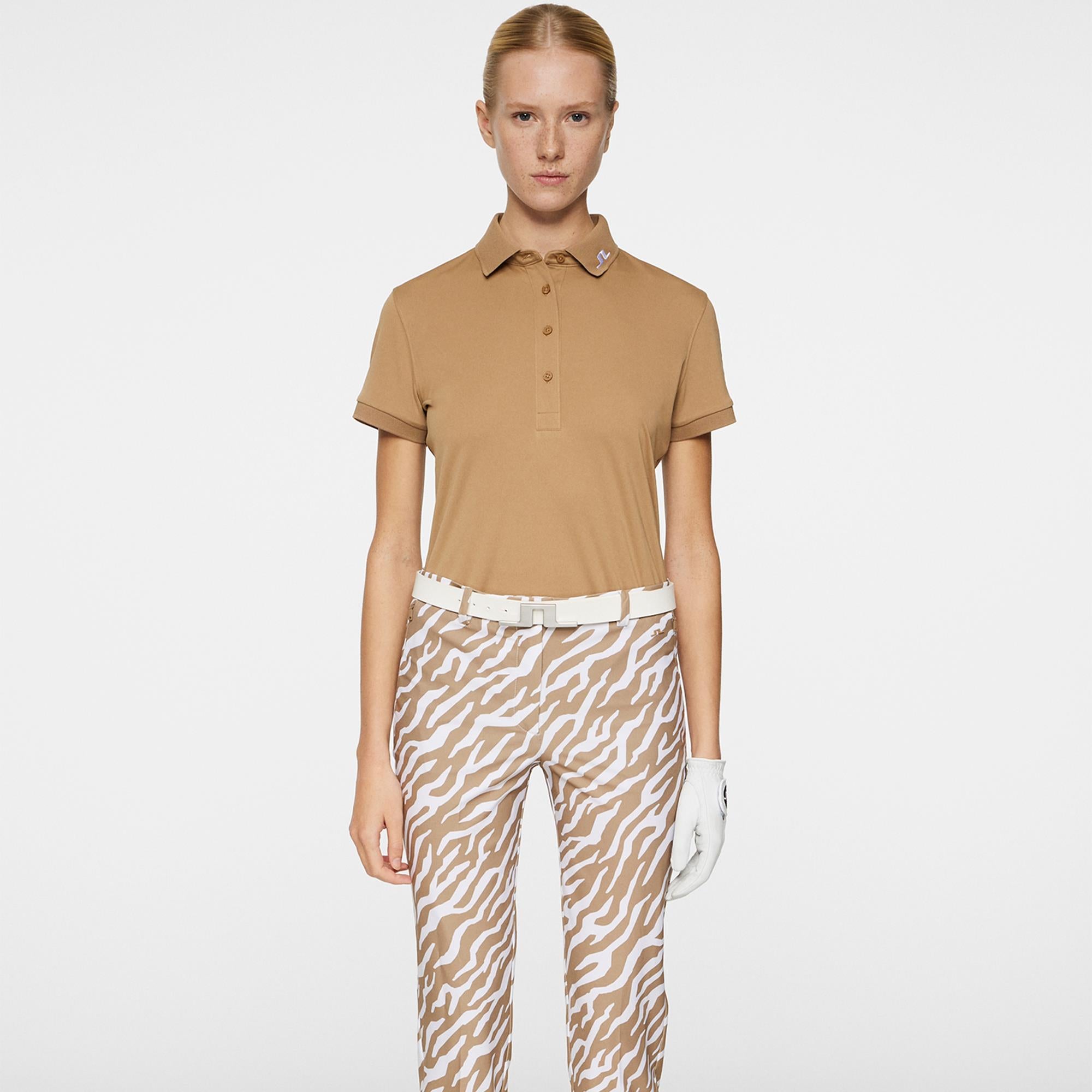 J Lindeberg Pia Print Ladies Golf Pant Tour Tiger Tigers Eye